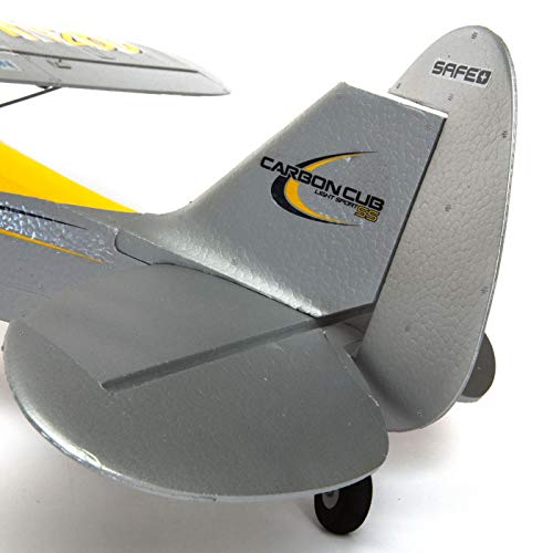 Yellow RC Airplane Carbon Cub S 2 1.3m BNF Basic J873