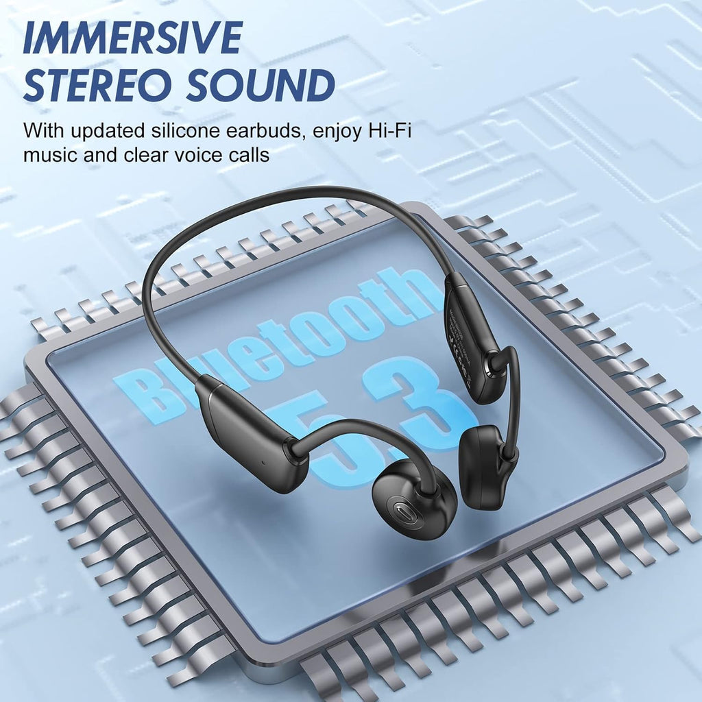 Wireless Open Ear Bone Conduction Headphones with MIC F81912