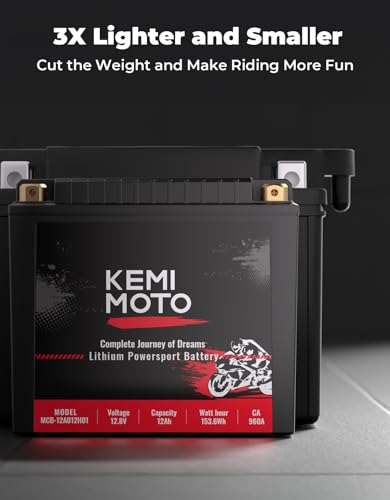 Lithium Motorcycle Battery 12v 6Ah LiFePO4 G222826