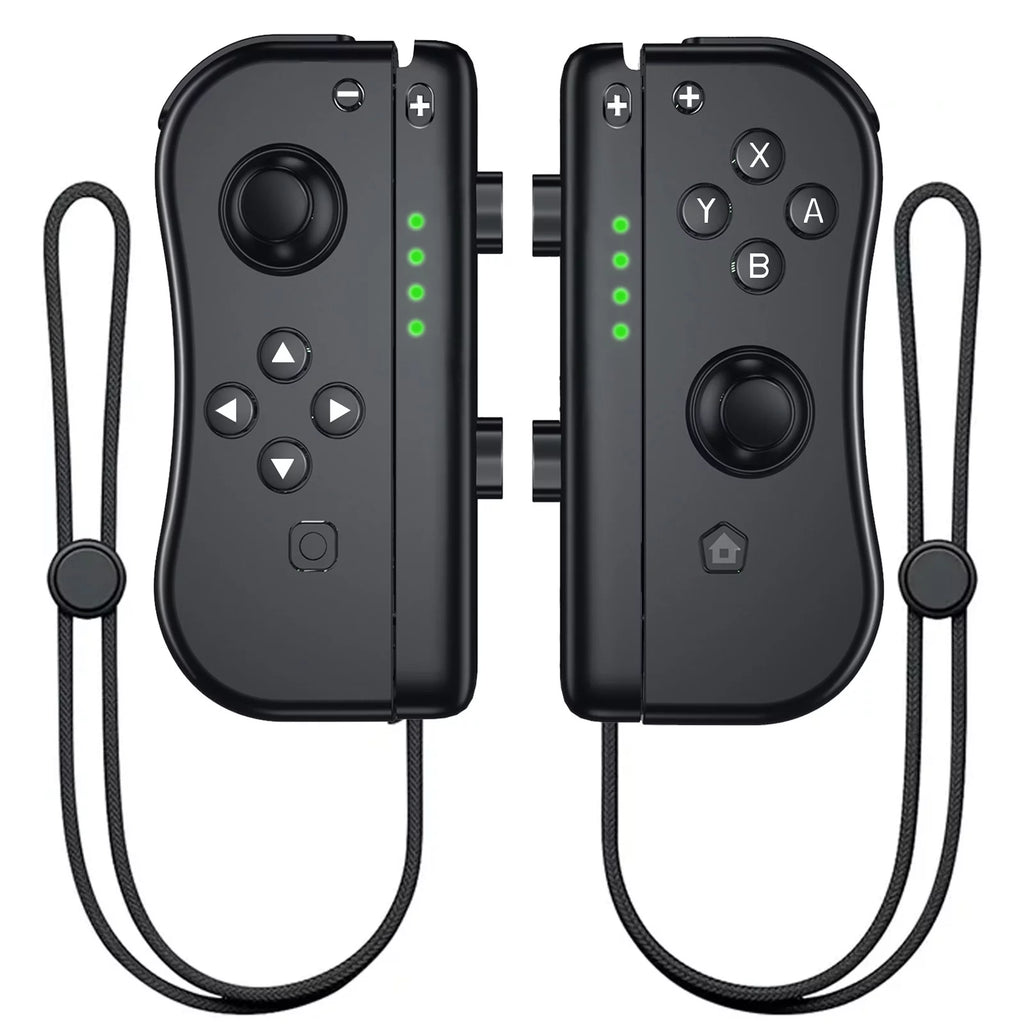 Black Wireless Joypad Controllers for Nintendo Switch U664