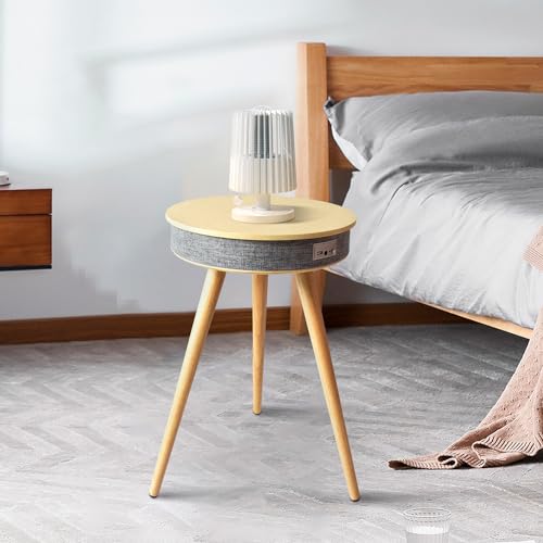Smart End Table with Charging Station and Bluetooth Speaker G24717