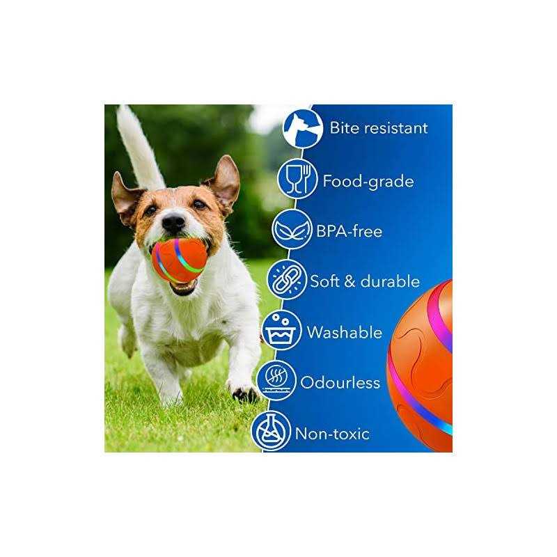 Interactive Dog Ball Toy Automatic Pet Ball with USB Charging & LED Lights T96863