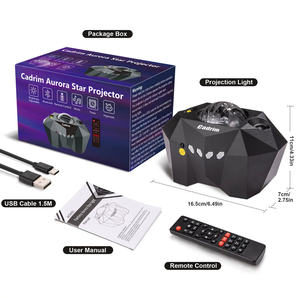 3 in 1 Northern Lights Projector I645