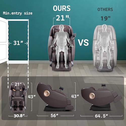 Zero Gravity Full Body Massage Chair with 14 Massage Points F919761