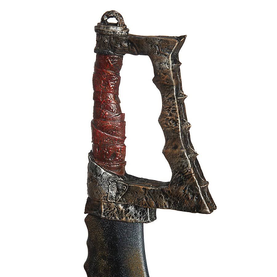 Leather Orc Cleaver Q4067