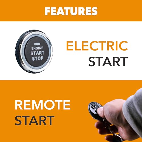 9500 Watt Tri Fuel Portable Inverter Generator with Remote Electric Start O912334