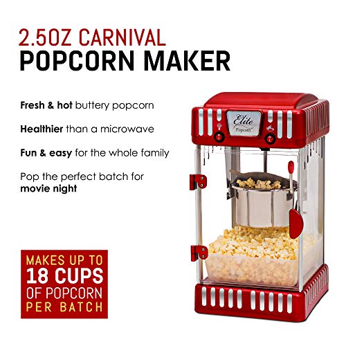 2.5 Ounce Red Popcorn Popper Machine U866542