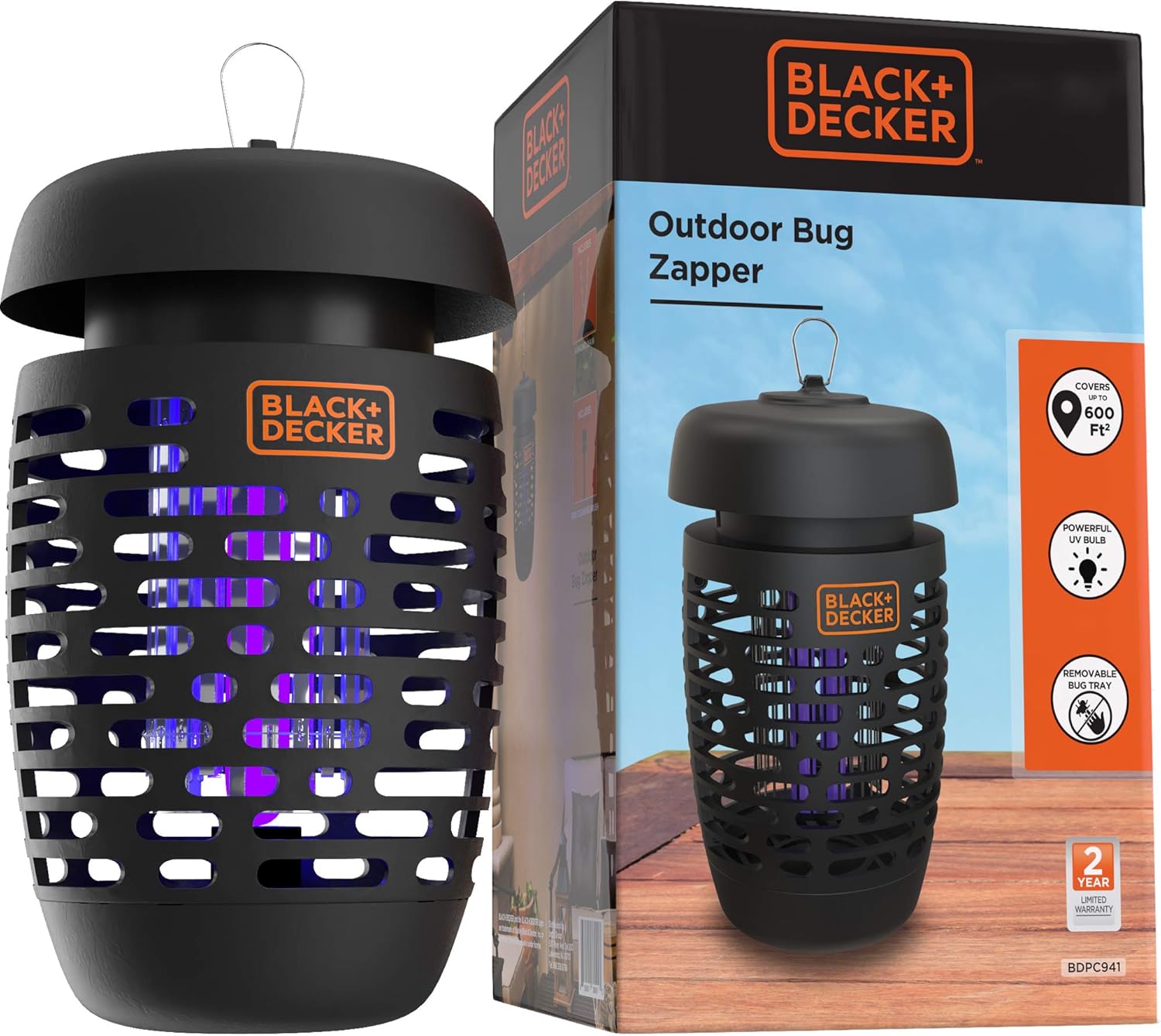 Bug and Fly Zapper Mosquito Attractant Killer Fly Trap Pest Control S570548