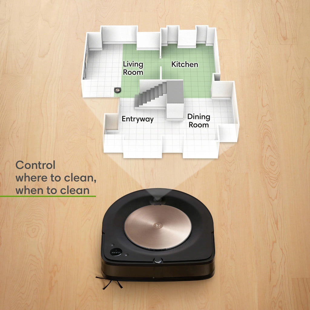 Robot Vacuum with Wi-Fi Connected Smart Mapping J711