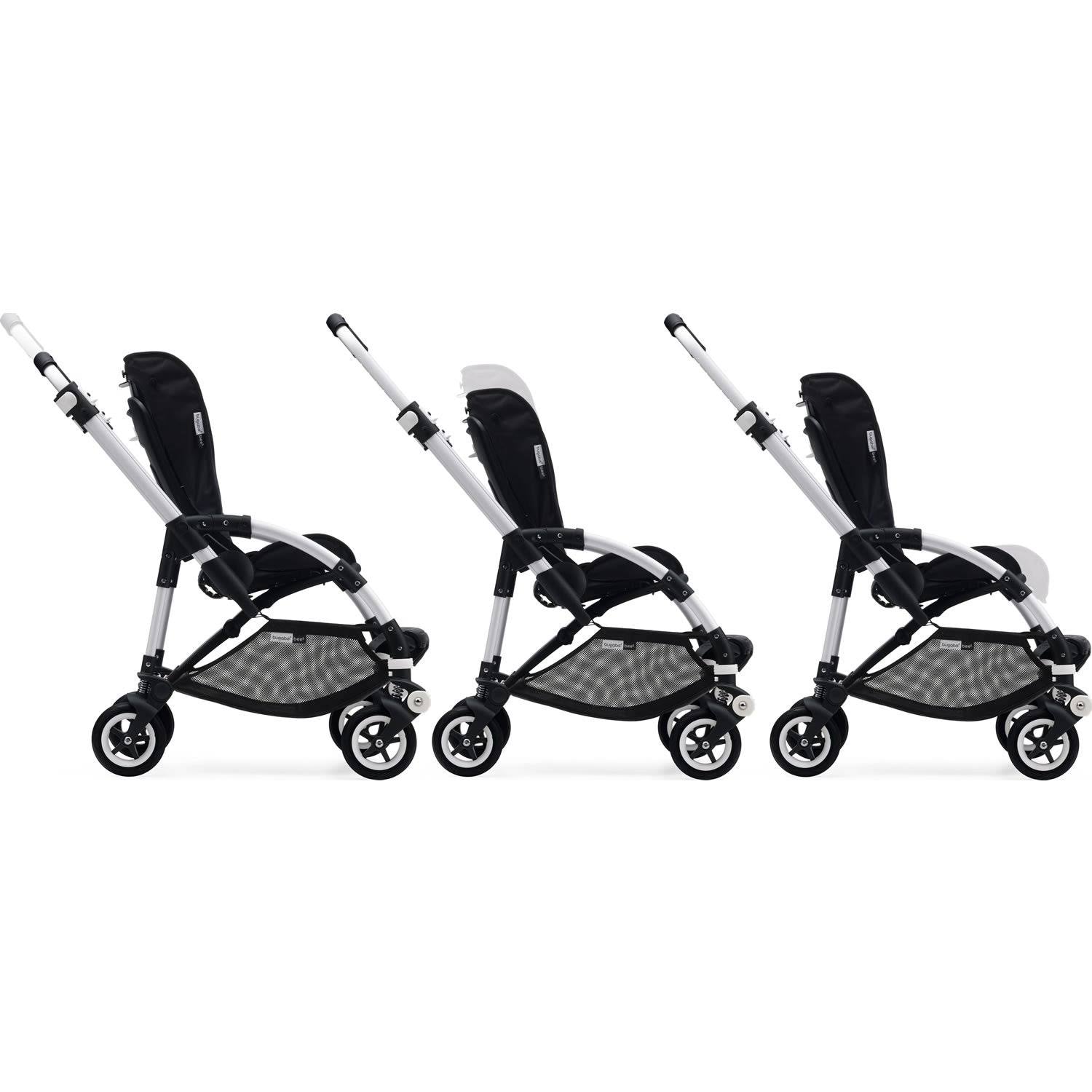 Black/Grey Melange Complete Stroller V423501