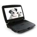 10-inch Portable DVD Player with Rechargeable Battery Black L2989