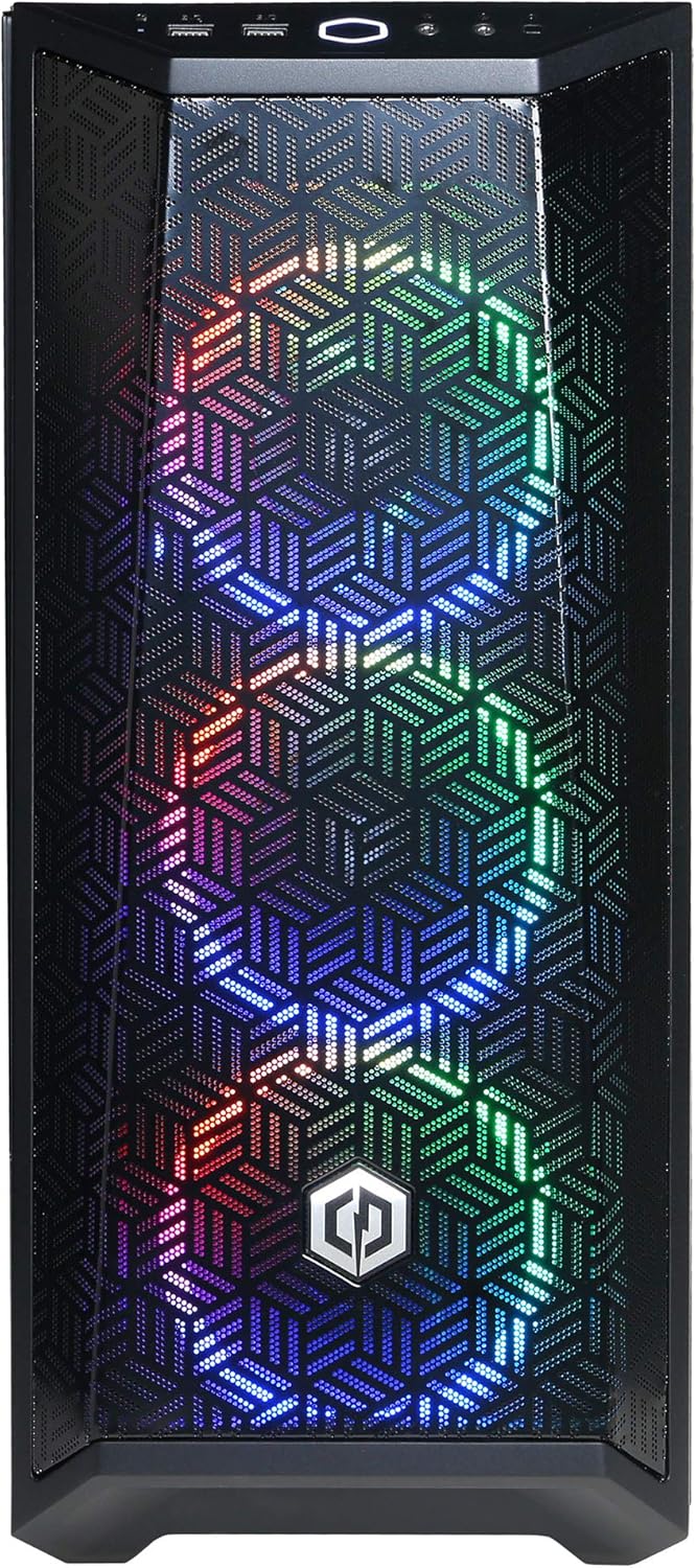 Intel Core i5-13400F 2.5GHz GeForce RTX 4060 8GB 16GB DDR5 2TB NVMe SSD Windows 11 Home Black Gaming PC A89410