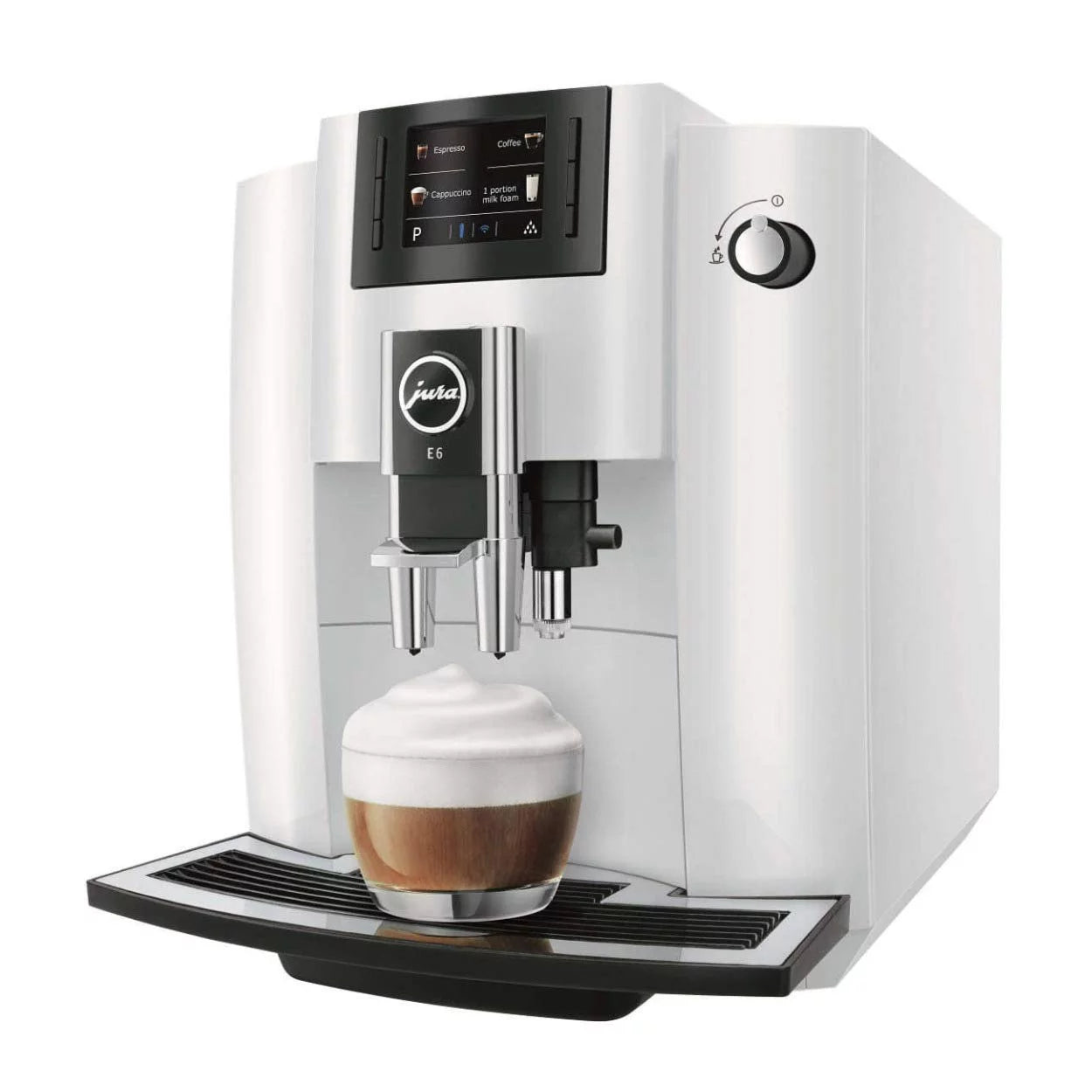Piano White Automatic Espresso Machine P1575