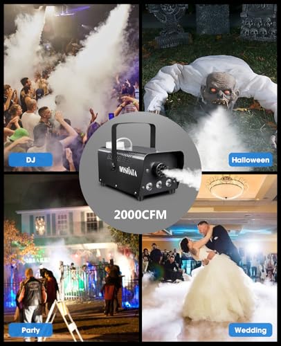 600W Smoke Machine with RGB LED Lights and Remote Control M332
