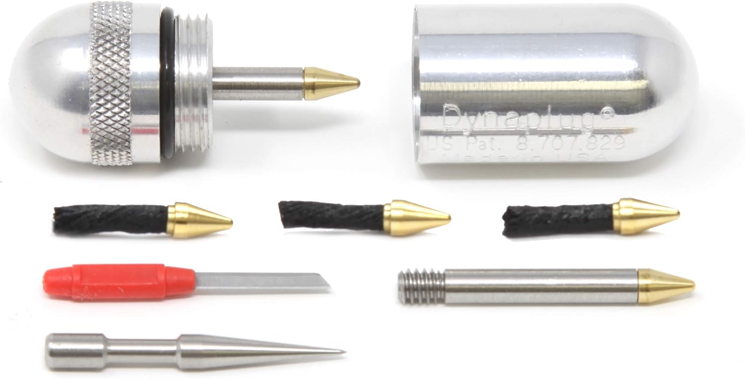 Polished Aluminum Bicycle Puncture Repair D141344