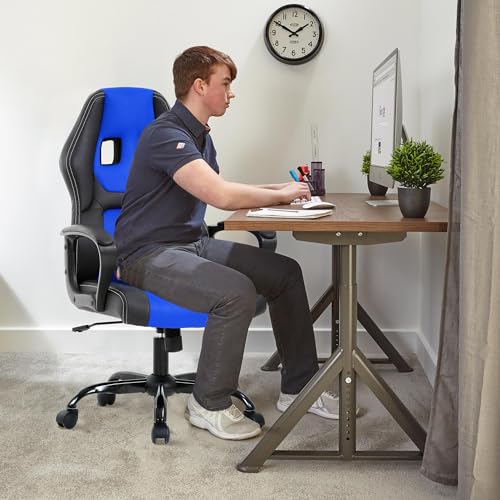 Gaming Chair with Lumbar Support and Adjustable Height Z9123