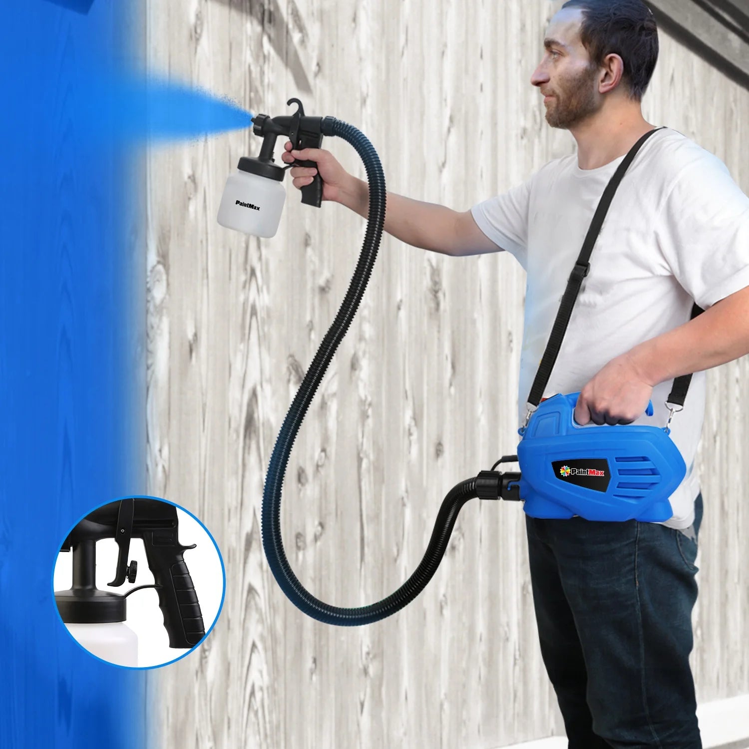 800W Electric Paint Sprayer with 3 Patterns C90910
