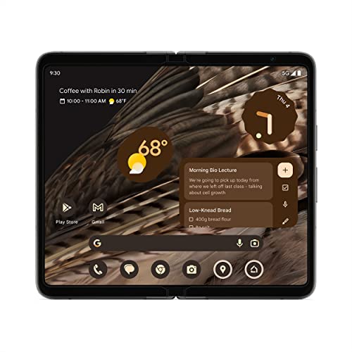 Obsidian 256 GB Foldable 5G Smartphone with Telephoto and Ultrawide Lens A6235