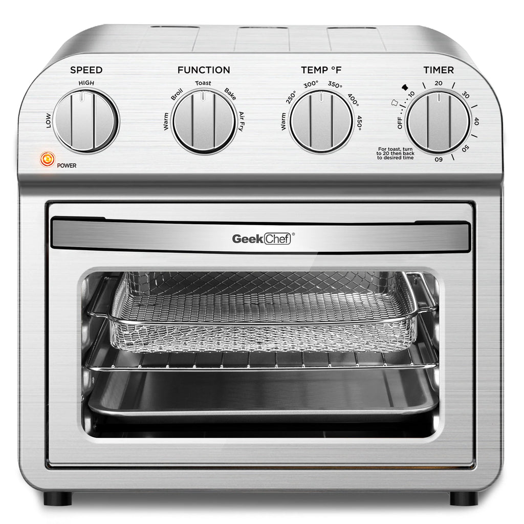 Stainless Steel Air Fryer Toaster Oven Combo S21192