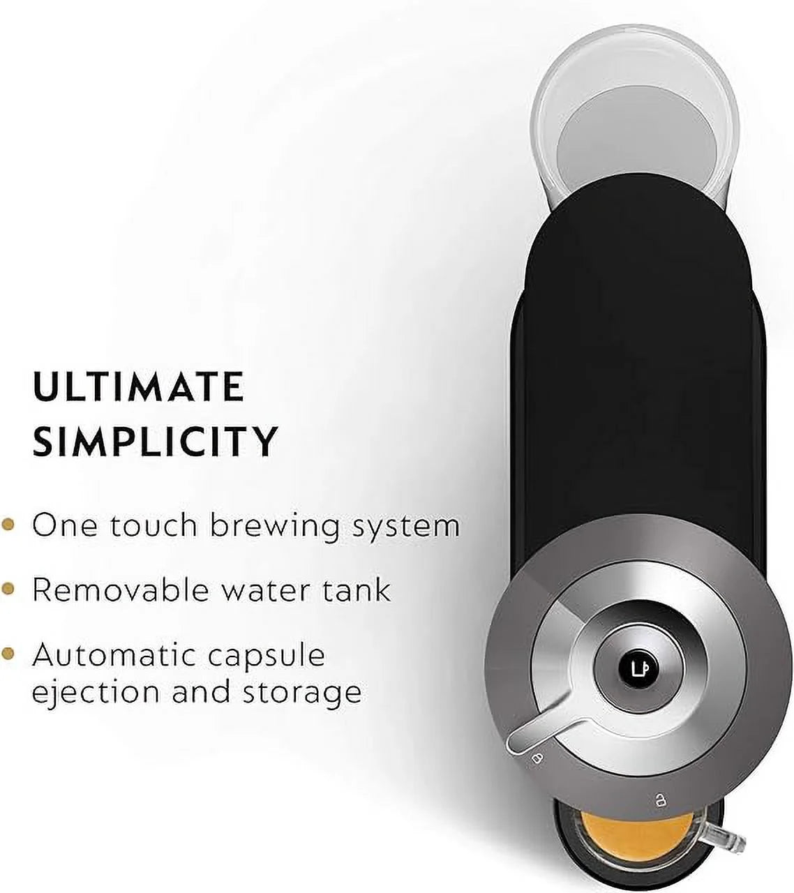 Dark Grey Coffee Espresso Machine L1449