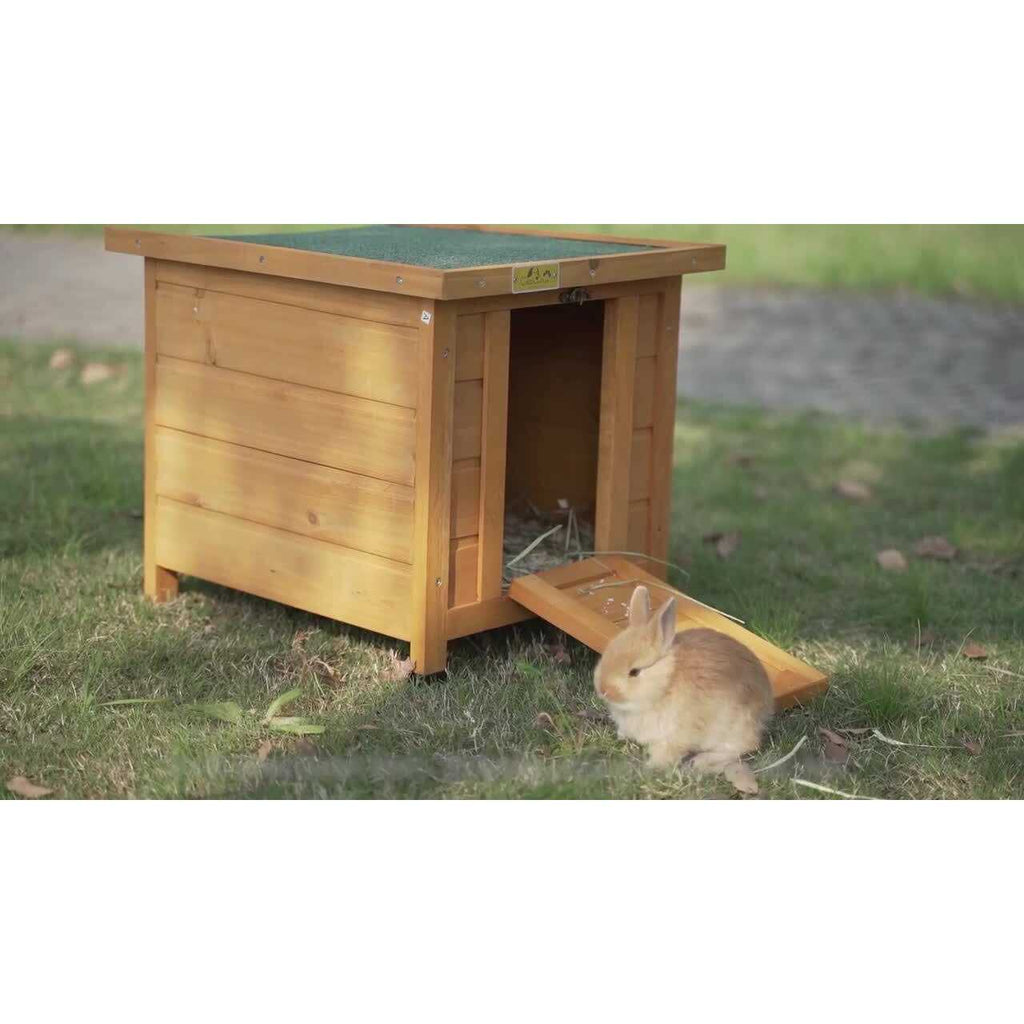 24′′L Waterproof Wooden Outdoor Rabbit Enclosure V58453