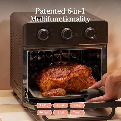 6-in-1 Air Fryer & Toaster Oven with Steam Infusion F785