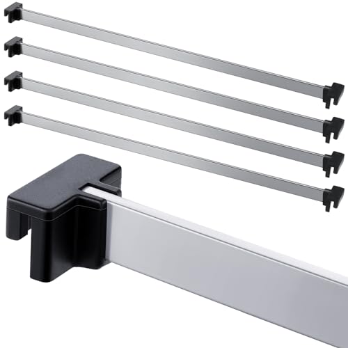 8 Pieces PVC Hanging File Rail Clips File Cabinet Rails X8911