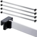 8 Pieces PVC Hanging File Rail Clips File Cabinet Rails X8911