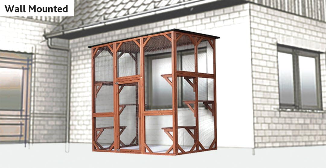 Large Cat Playpen with Platforms E17807