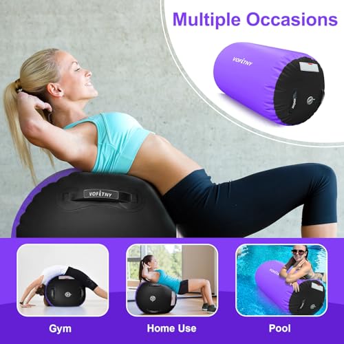Inflatable Gymnastics Air Mat Tumbling Track with Air Barrel Octagon Mat with Pump B931249