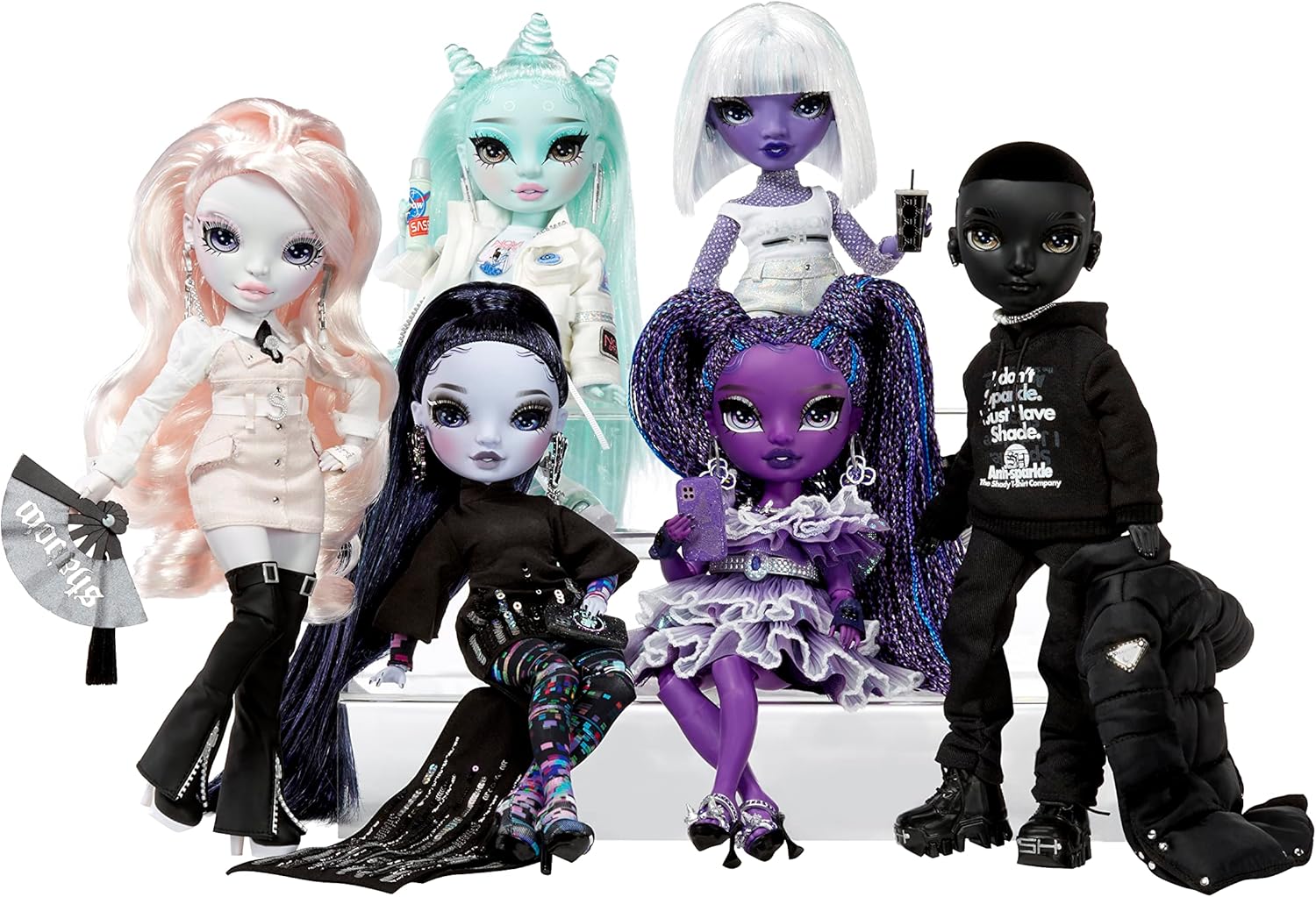 Purple Fashion Doll with 10+ Colorful Play Accessories R10452
