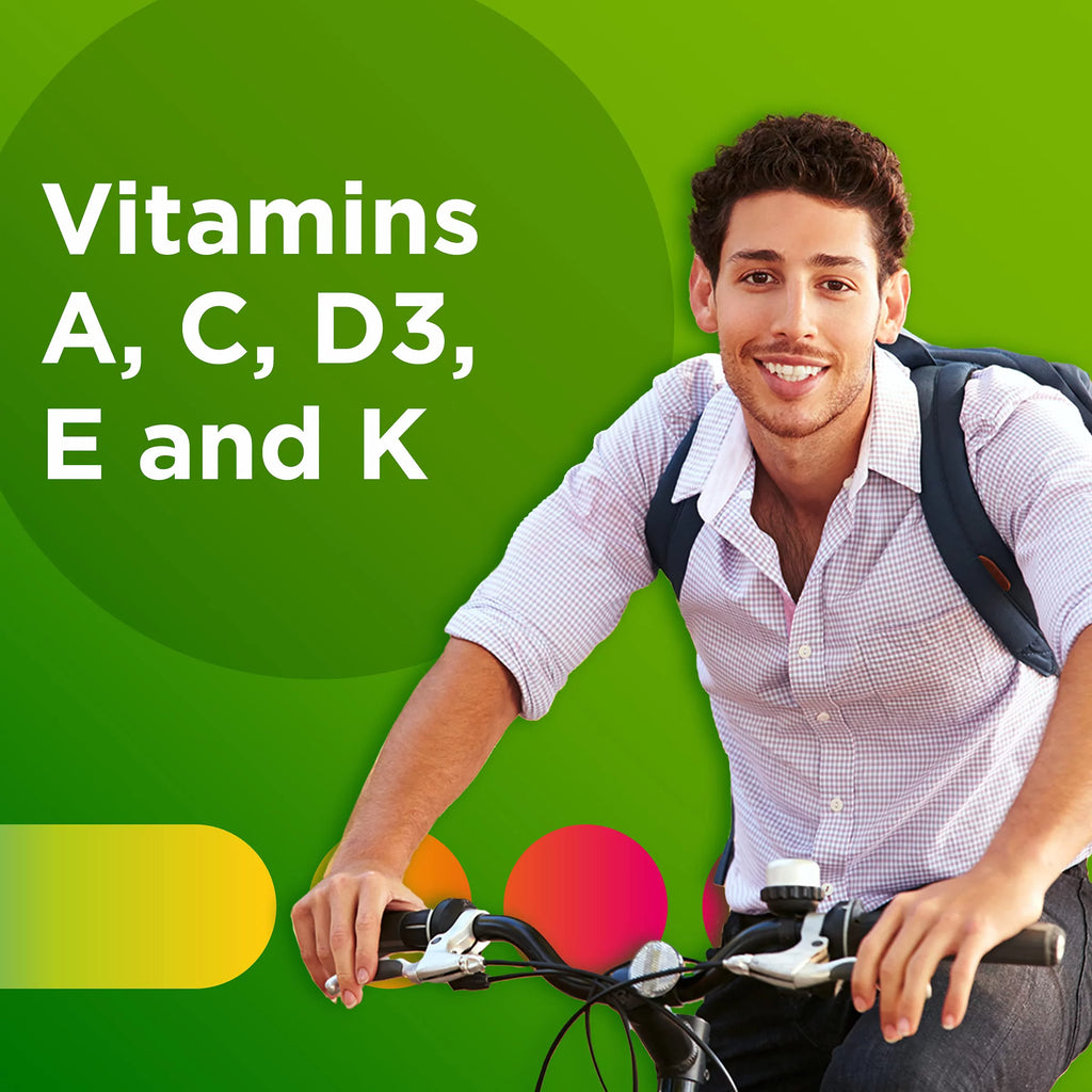 200 Count Adult Multivitamin Supplement with Zinc, Vitamin D3 and B Vitamins W2233