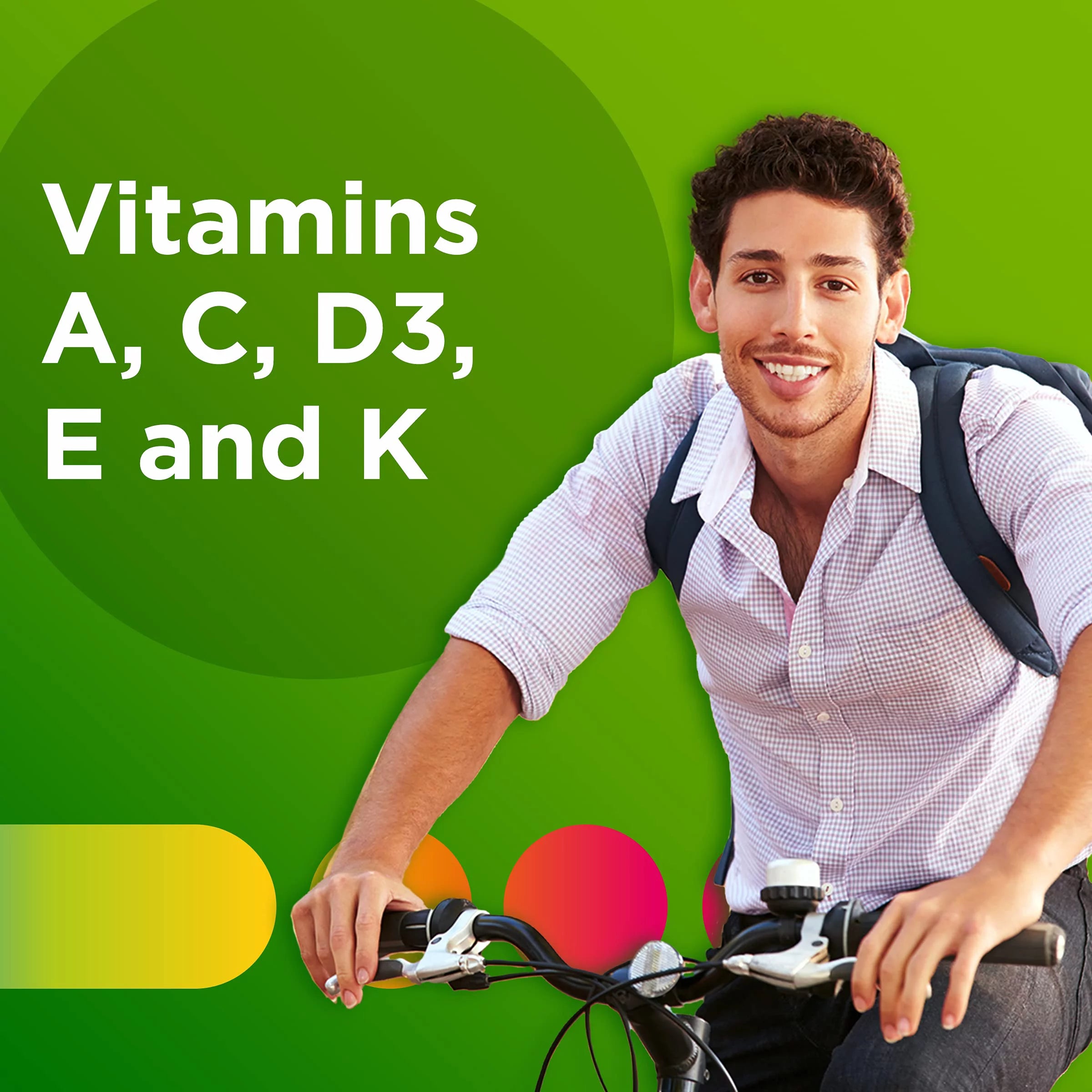 200 Count Adult Multivitamin Supplement with Zinc, Vitamin D3 and B Vitamins W2233