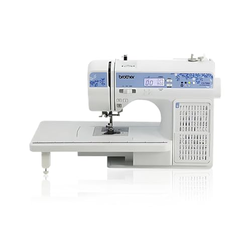 White Computerized Sewing Machine with 150 Built Stitches Y1136