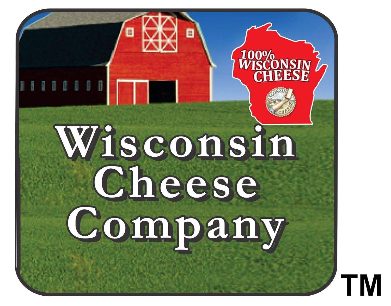 100% Wisconsin Cheese & Cracker Gift Basket, Pack of 5 Blocks P368