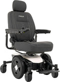 White Electric Wheelchair with U-1 Battery, 300 Lbs Weight Capacity, 16"x16-18" Seat Size S11436