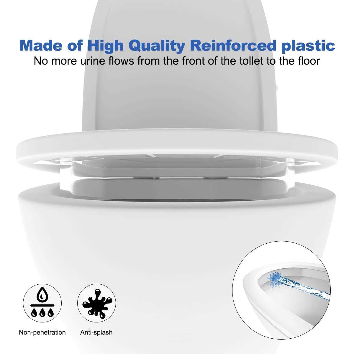 5 Pack Pee Guard for Toilet Seat X424556
