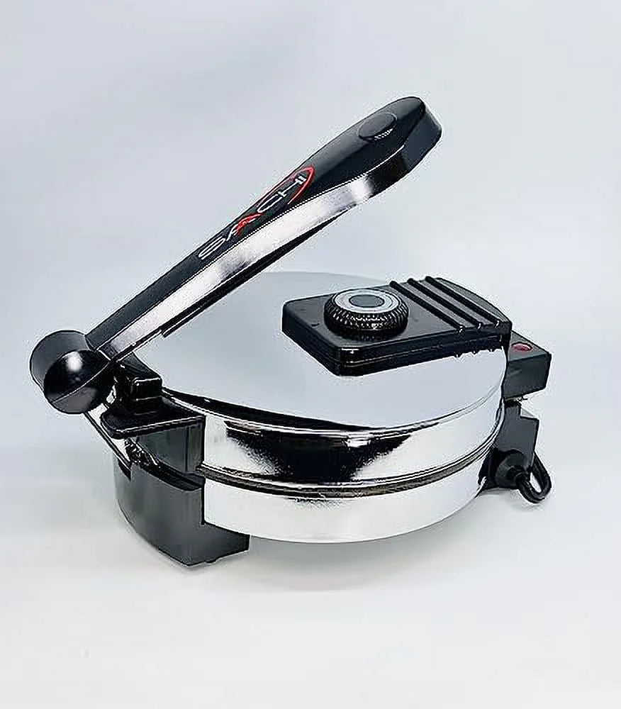 Electric Non-Stick Roti Chapati Flat Bread Tortilla Maker with Temperature Control R18570