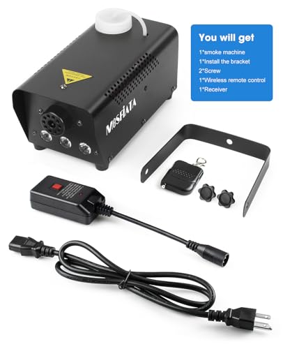600W Smoke Machine with RGB LED Lights and Remote Control M332