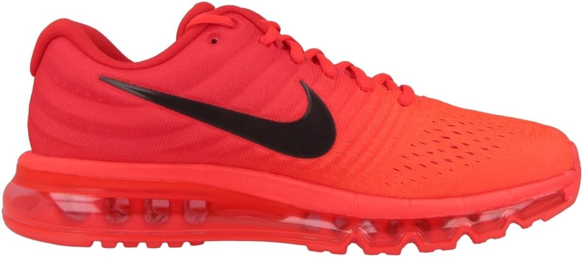 Bright Crimson/Black Running Shoes, Size 12.0 T3897