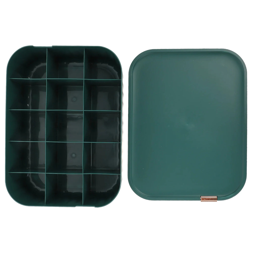 Green 30X23.5X8CM Storage Box D857