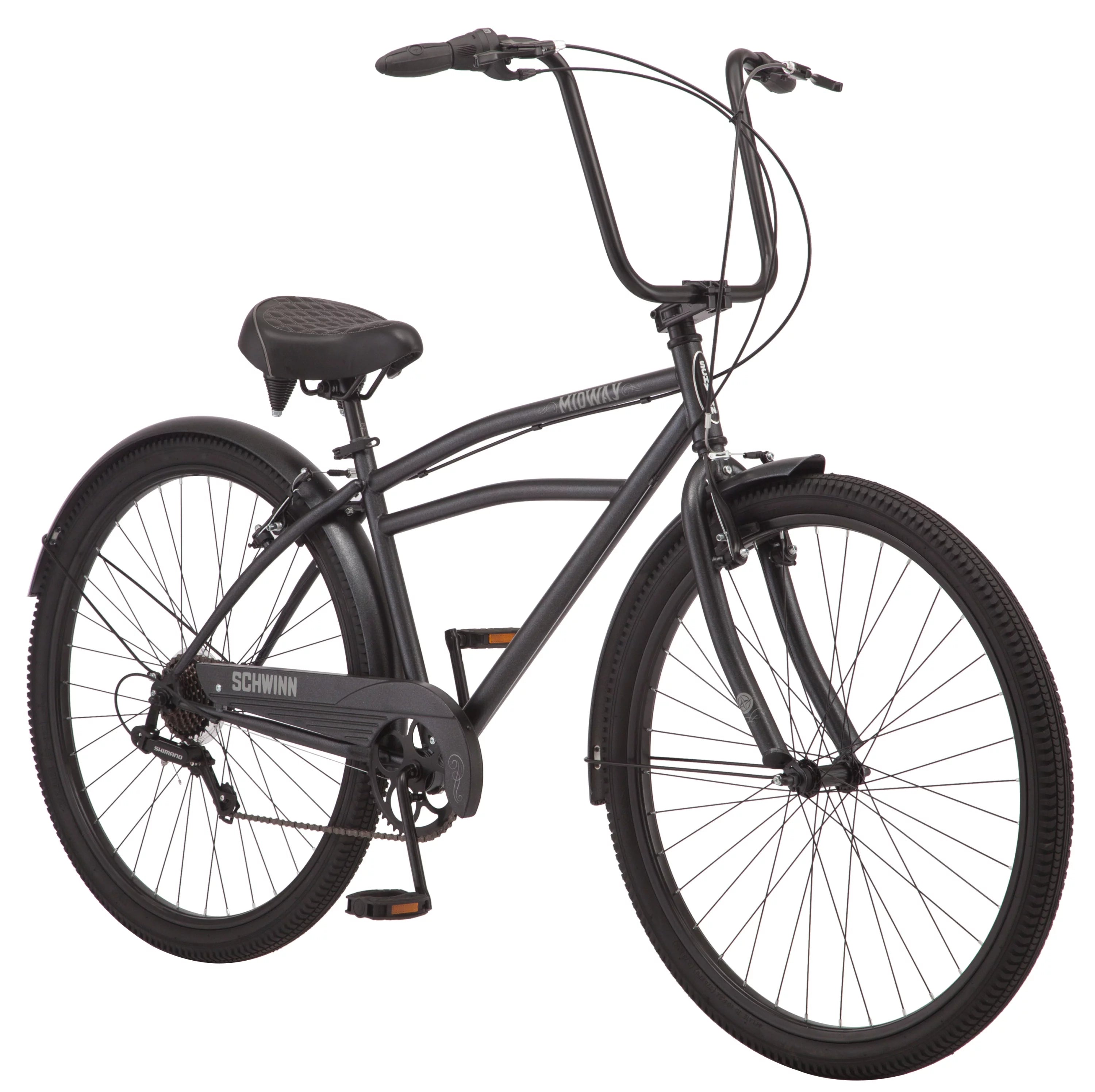 29-inch 7-speed Black Cruiser Bike K716869