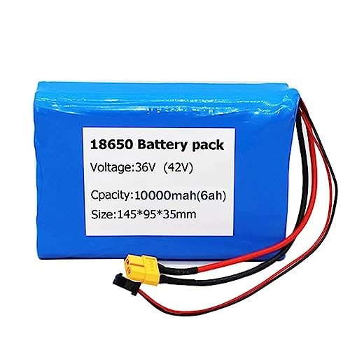 36V 10Ah Lithium Ebike Battery with Charger and BMS F5673