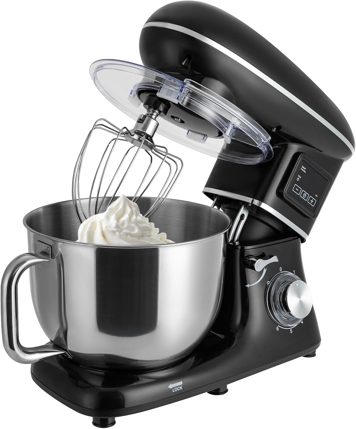 6.5QT 1350W 6 Speed Tilt-Head Electric Kitchen Mixer E8641