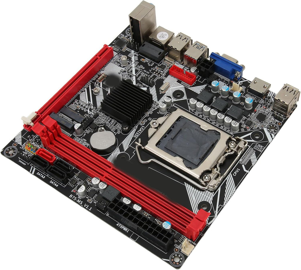 MS Gaming Motherboard, DDR3 Mini ATX, PCI E 16X, Dual USB 3.0, NVME M.2, WiFi M.2 C225