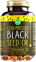 Black Seed Oil Capsules 60 Count 500mg per Capsule U39348