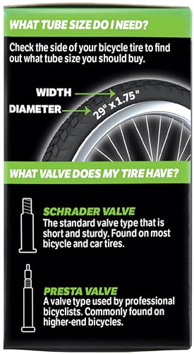 Slime Bike Inner Tube with Puncture Sealant Q17800