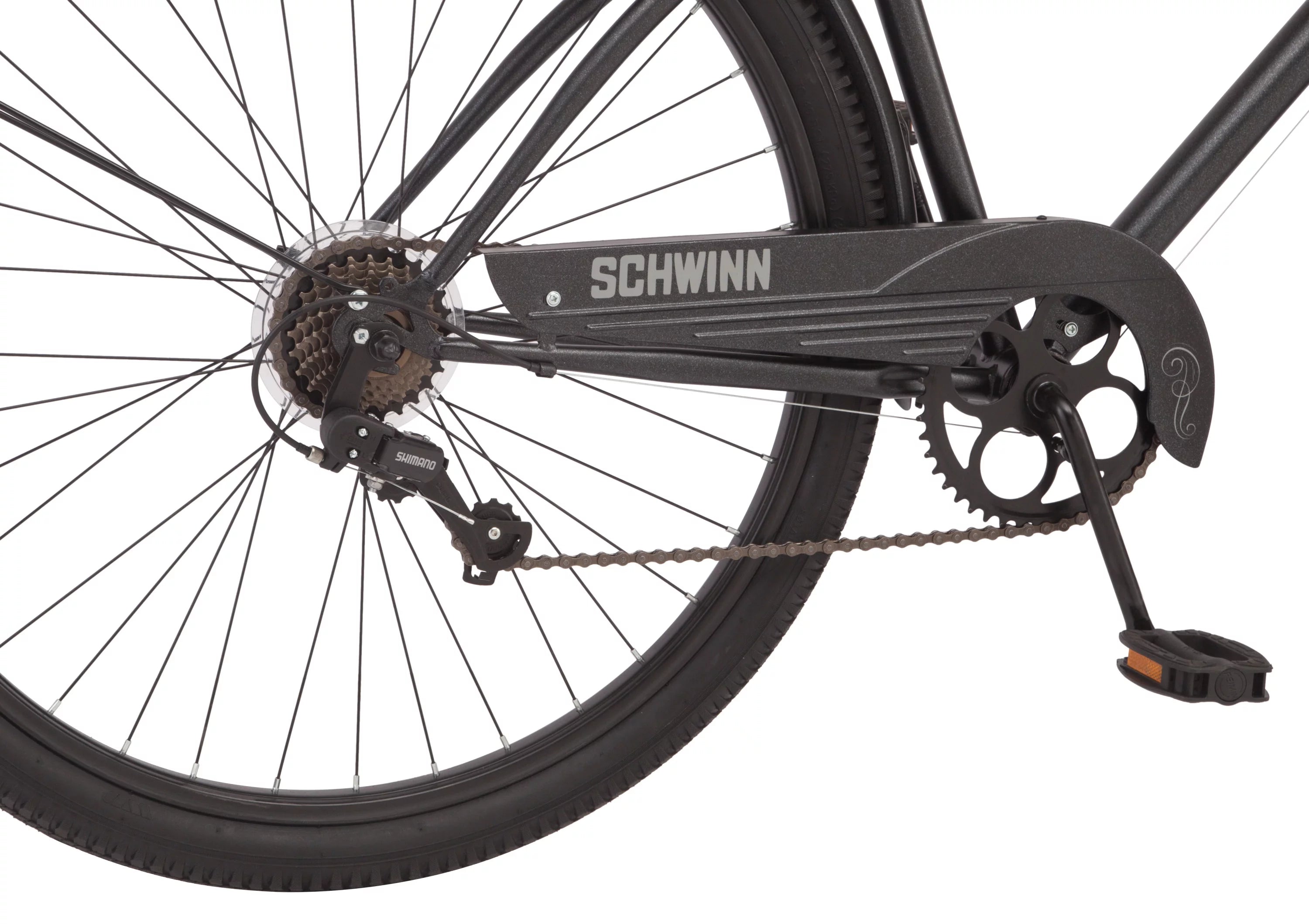 29-inch 7-speed Black Cruiser Bike K716869