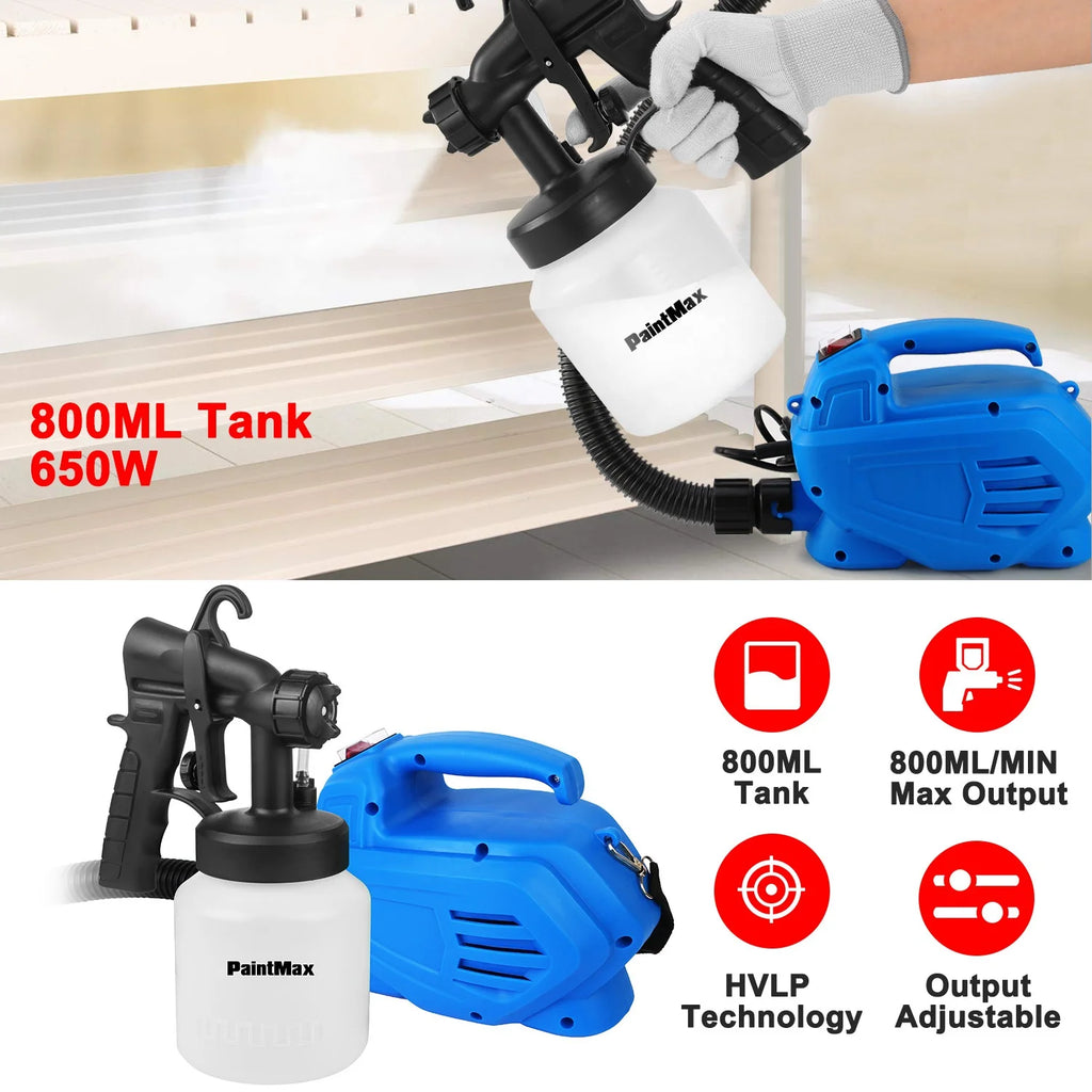 800W Electric Paint Sprayer with 3 Patterns C90910