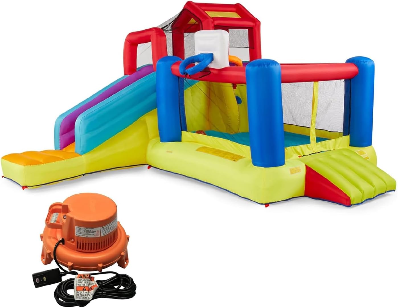 Bounce House with Slides D158